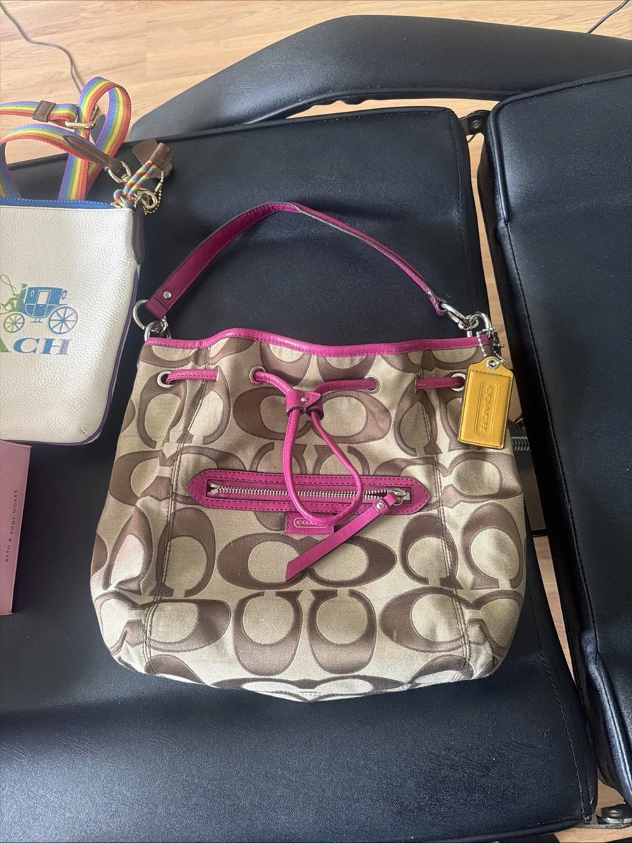 Coach Signature Bucket Bag | eBay