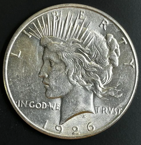 1926-S Peace Silver Dollar BU