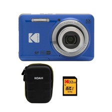 Kodak PIXPRO Friendly Zoom FZ55 Digital Camera Case Memory Card Blue 
