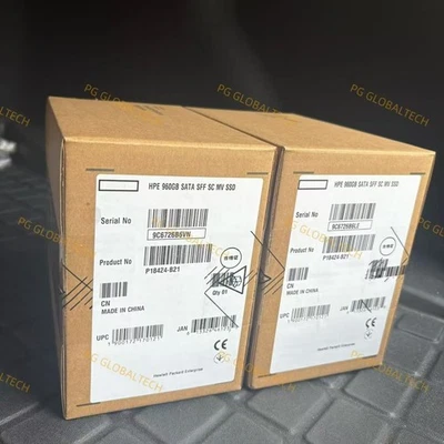 New 960GB HPE P18483-001 P18424-B21 2.5" SATA 6Gbps RI ENT SSD for Gen10 Server - Image 1 of 3