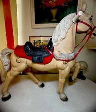 Cavallo a dondolo vintage Canova anni '60 Made in Italy raro collezione