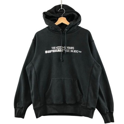 トップス Supreme World Is Yours Hooded Sweatshirt SUPREME World Is Yours Hooded Sweatshirt Logo Embroidered Small | eBay