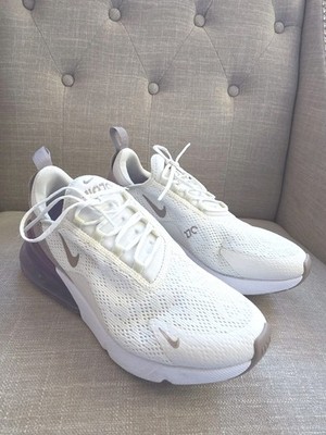 Size 8 - Nike Air Max 270 Sail Lilac Space Purple Cream Shoes Women's (Ub)