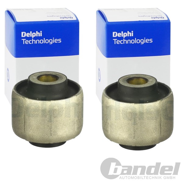 2X Delphi Querlenkerlager Buchsen Vorderachse Passend FüR Volvo V70 XC70 Links+R-image