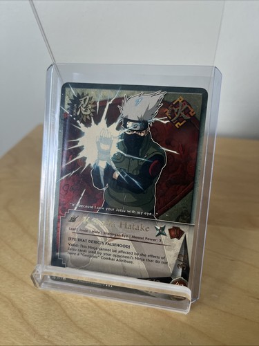 Naruto CCG Kakashi Hatake #377 Super Rare (non-graded) First Edition