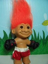 BOXER  - 5" Russ Troll Doll - NEW IN ORIGINAL BAG - Orange Hair