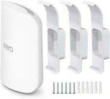 eero Max 7 Wall Mount, Brackets ABS Router Holder Compatible with 3 Pack