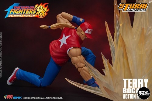 Storm Toys 1/12 Terry Bogard Red The King Of Fighters '98 Action Figure Model - Picture 9 of 19