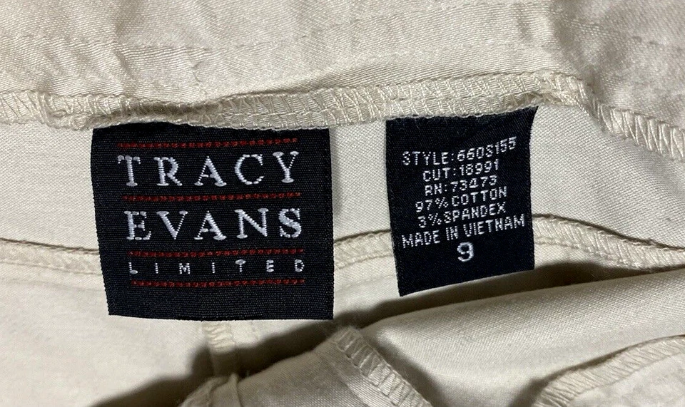 Pantalones Cortos de Vestido Tracy Evans Bronceado Claro Juniors Talla 9 Foto 3 de 3