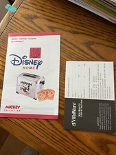 Disney Home Mornin Toaster Instructions and R...