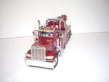 DCP FIRST GEAR 1/64 TRI-STATE TOWING RED PETE 389 & 1150 CENTURY ROTATOR WRECKER