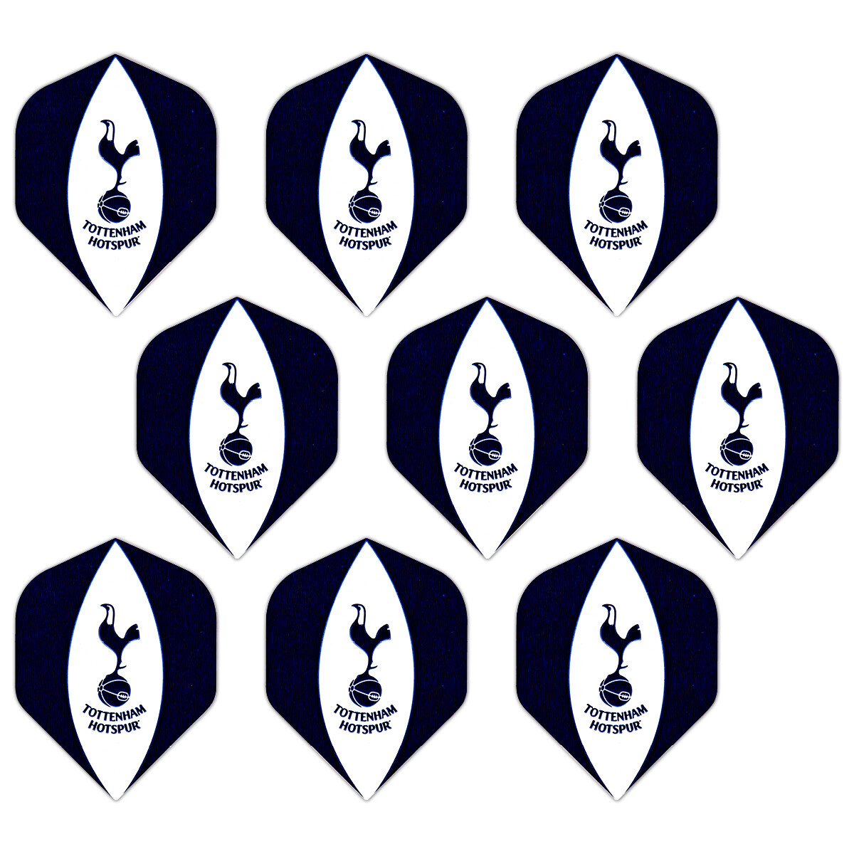 FOCO Officially Licensed Tottenham Hotspur Football Flight Dart Flights  3 Sets