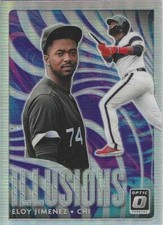 2020 Donruss Optic ELOY JIMENEZ Chicago White Sox Illusions Holo Prizm # OI-8  