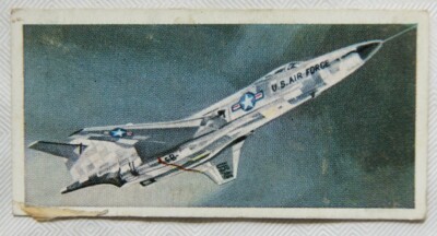 Lyons Teekarte Wings of Speed Nr. 21 McDonnell F-101A Voodoo