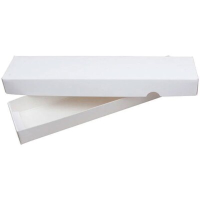 100 Schmuckboxen Geschenkverpackung Schachtel Weiß für Uhren Ketten etc.