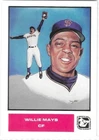 WILLIE MAYS SAN FRANCISCO GIANTS 1984 SPORTS DESIGN BASEBALL CARD