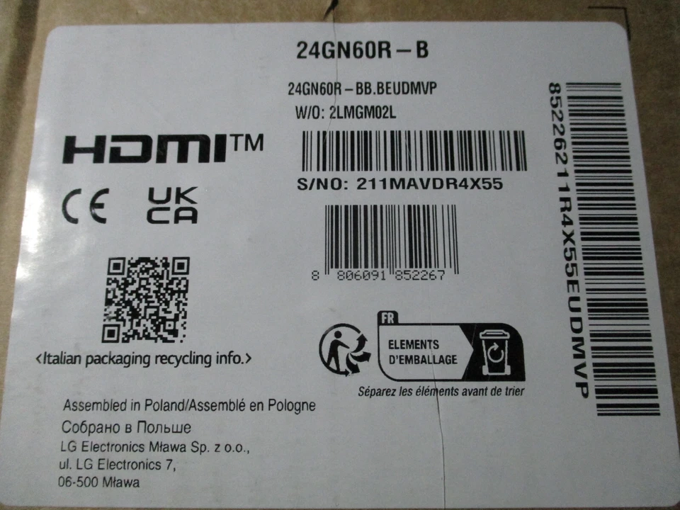 NEC MultiSync EA242F-WH IPS LED Monitor 23.8"/60.5cm FullHD 60005246- - Bild 2 von 4