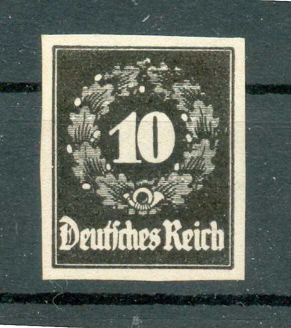 Dr-Weimar Probedruck/Essai Black 10Pfennig (Z1504