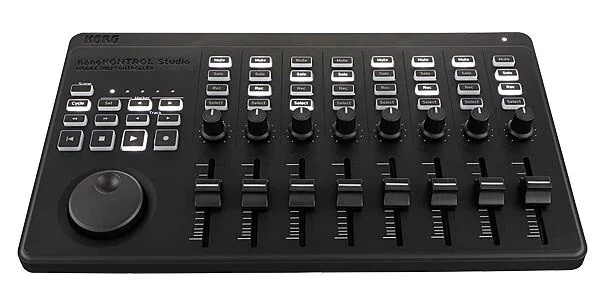 Korg nanoKONTROL Studio Mobile Midi Controller Bluetooth NEW from JAPAN - Image 2 of 3