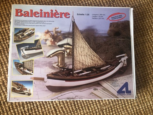 PETITE MAQUETTE BATEAU Baleinier En Bois EUR 9,00 - FR
