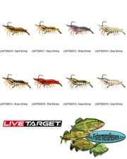 Live Target LIVE Shrimp Jig Bait (LSH75SK) 1/4oz Your Choice from Any 8 Colors
