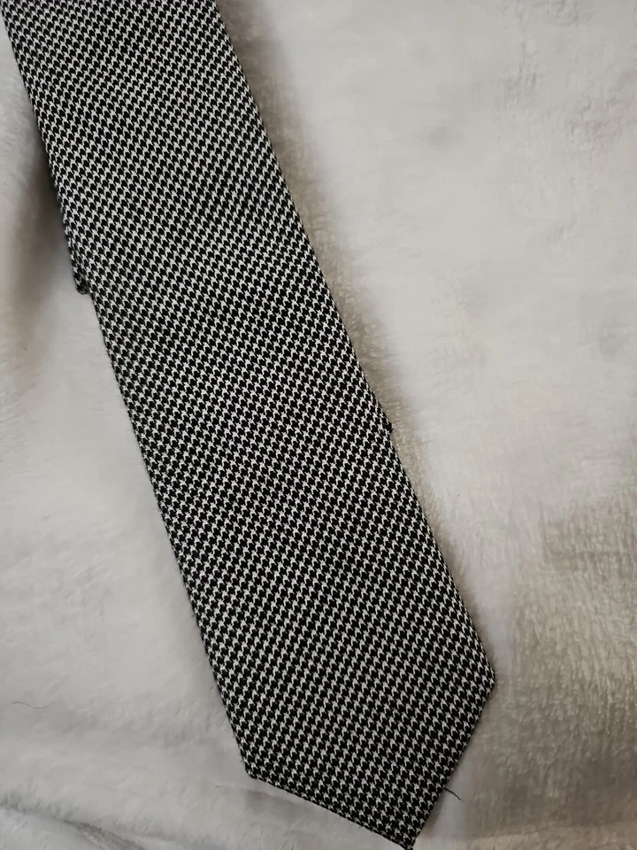 Corbata de cuello Lanificio F.LLI Cerruti DAL 1881 64 % cachemir 36 % seda hecha en Italia C4 Foto 3 de 4