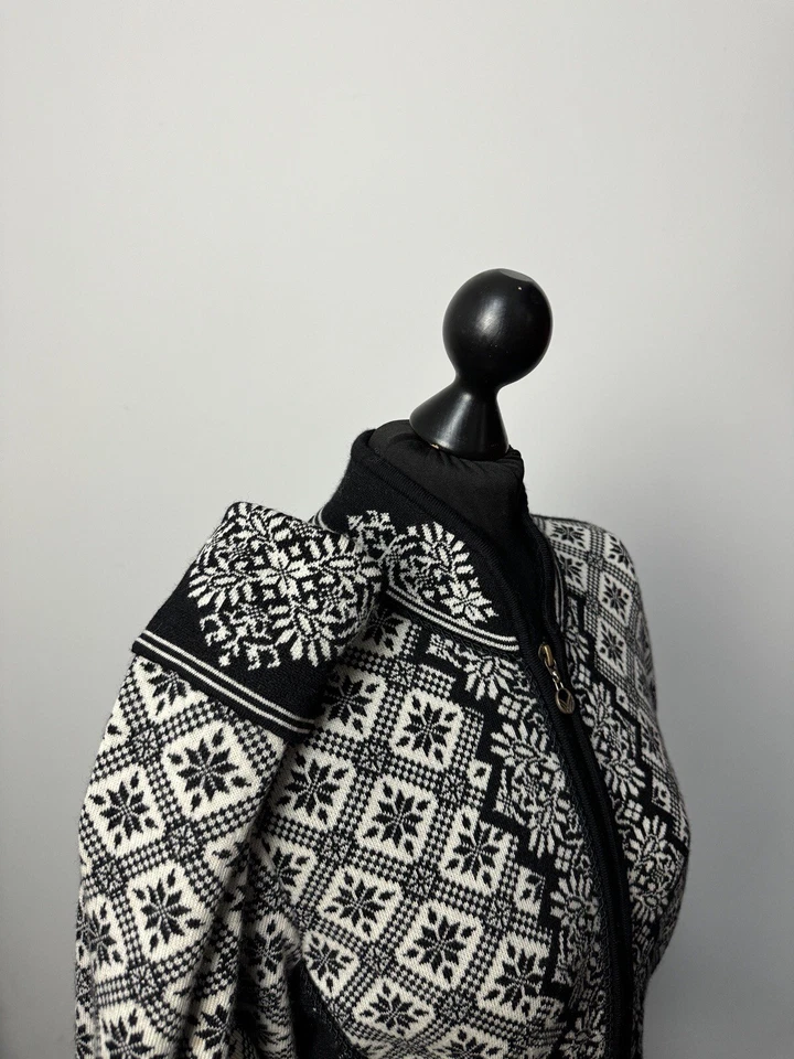 Dale of Norway Mujer Christiania Merino Cremallera Completa Chaqueta Suéter Talla L p2p 19,3 Foto 4 de 4