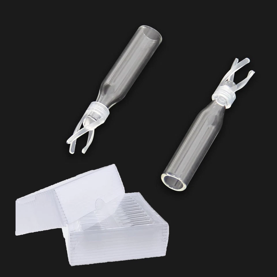 29x5.7mm Micro-Insert Vials,Bevelled Bottom&Plastic Spring,Fit 9-425 Screw Top - Image 3 of 4