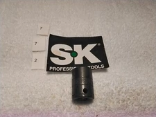 S-K 46122 1/2" DRIVE IMPACT SOCKET 6PT 11/16" USA 🇺🇸 