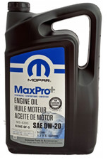 MOPAR 0W-20 MAXPRO+ 5L 68218951CA CHRYSLER JEEP DODGE RAM