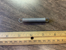Extension Spring, 3/8" OD x 2.5" Long, Music Wire, Zinc, 100 PER BAG, Lee Spring