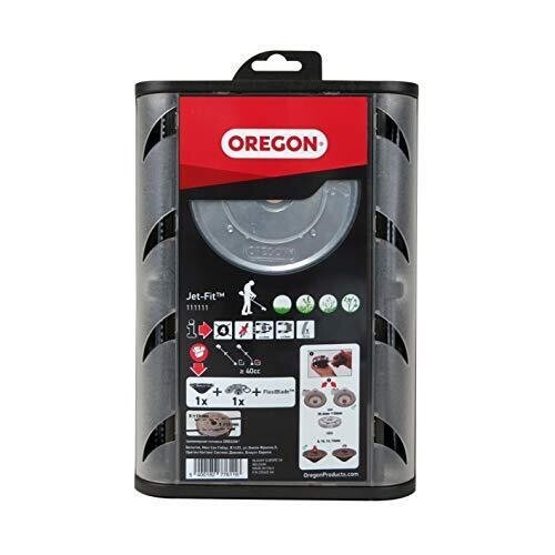 Oregon 111111 Jet Fit 4 Line Easy Load Aluminium Strimmer Head with FlexiBlade