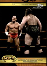 Lars Sullivan/Killian Dain 2019 Topps WWE NXT Bronze Parallel Card #20