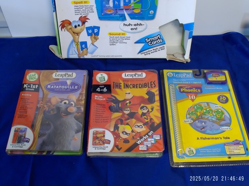 "Pre-Owned" "Untested" Leap Frog Leap Pad Items Various Items See Description - Picture 8 of 23
