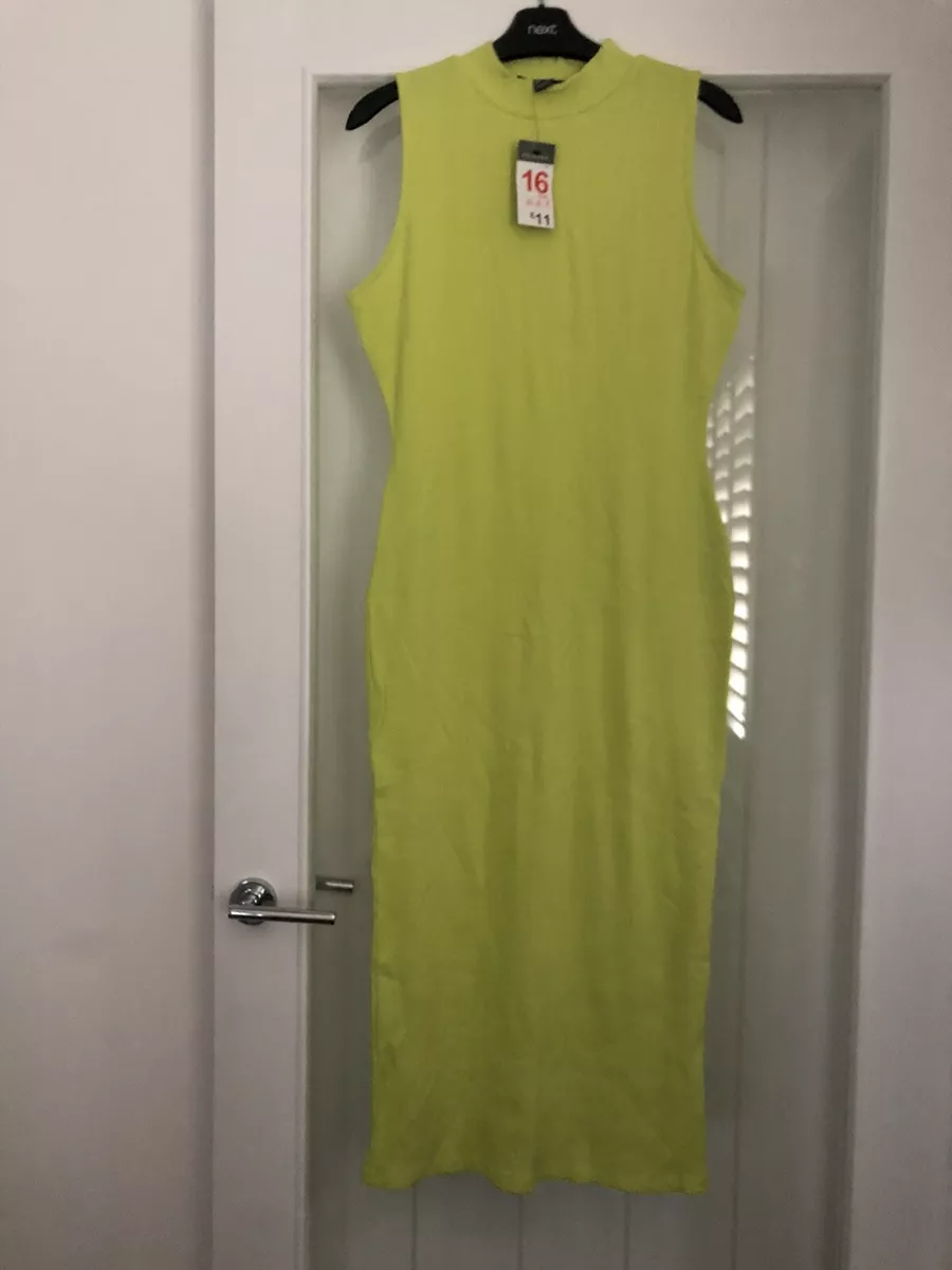 Primark green 2025 shirt dress