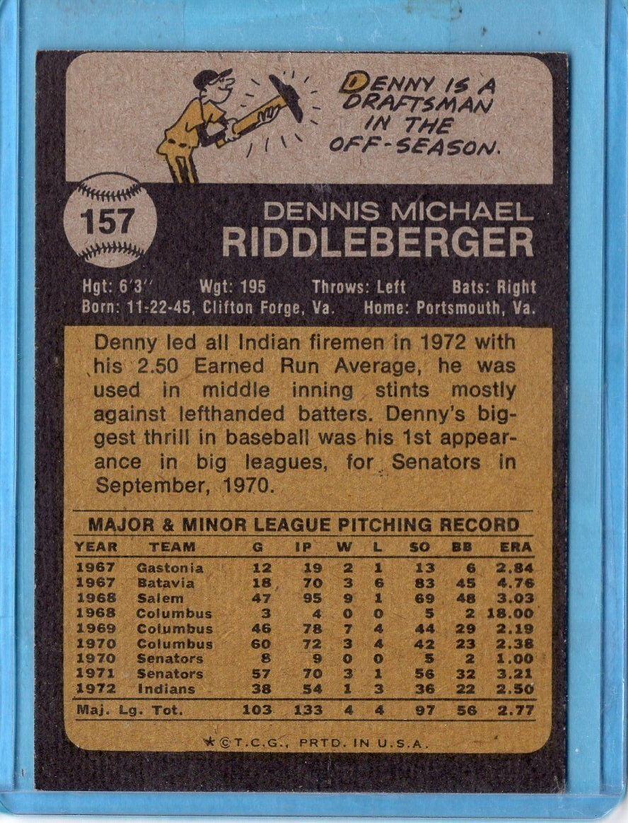 1973 TOPPS BASEBALL CARDS - PICK YOUR  FAVORITE 1-199 - Picture 306 of 380