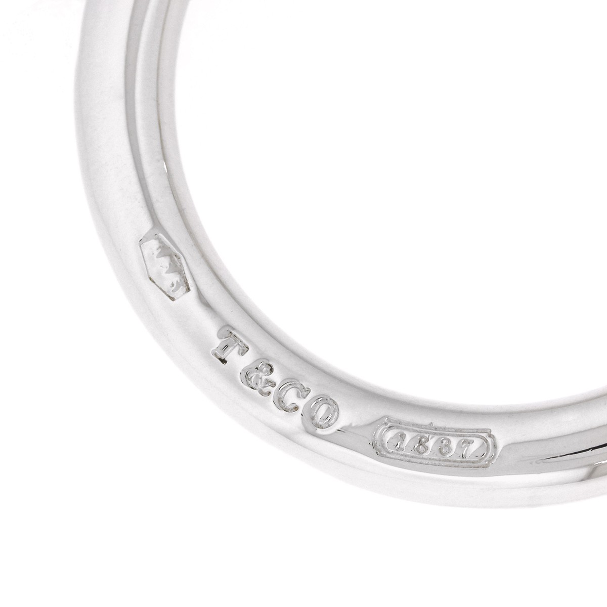 Tiffany & Co. Silver Rattle 925 Sterling Circle 1837 Collection