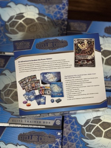 Pokémon TCG Iron Boulder 071/142 Sv07: Stellar Crown Reverse Holo