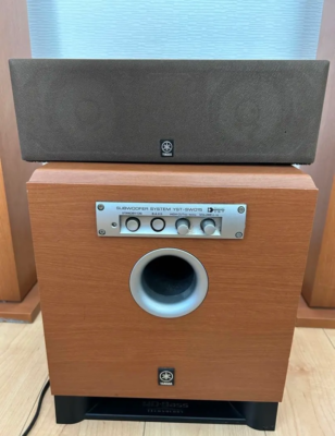 【美品】YAMAHA NS-10MMF YAMAHA NS-10MMT×2 NS-10MMF×2 NS-C10MM×1 YST-SW015×1 Speakers Set