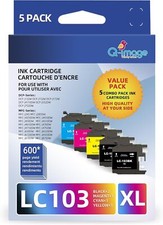 LC103 LC101XL Ink cartridges Compatible for Brother LC103XL LC101 PACK 5