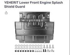 YEHERIT Lower Front Engine Splash Shield Guard For Ford 150 2015-2022