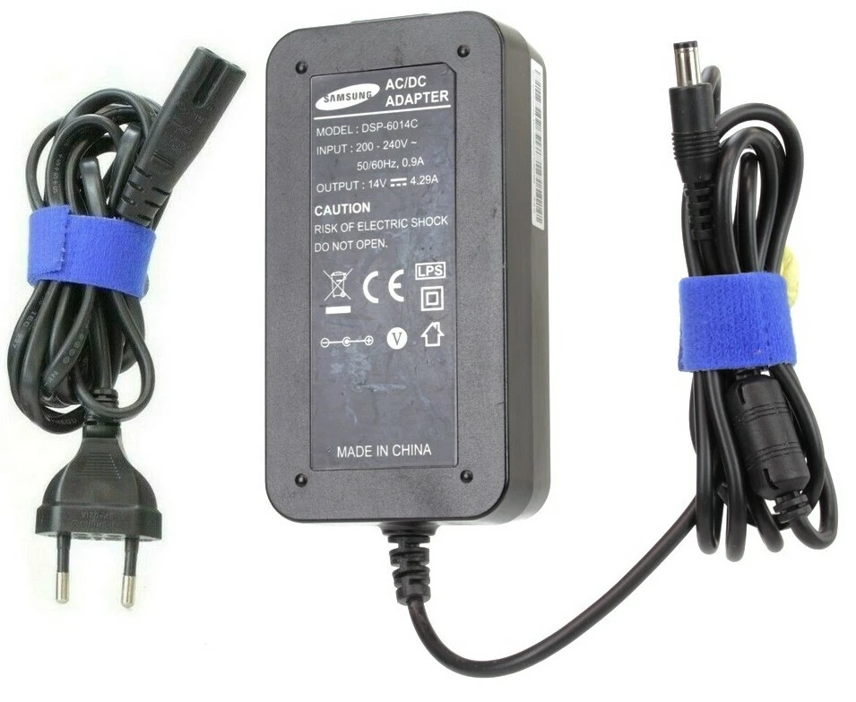 Original Samsung DSP-6014C AC Adapter Chargeur Adaptateur 14 V 4.29A Réf#V-216 - Photo 1/1