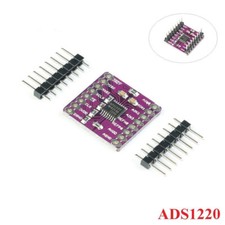 ADS1220 ADC 24 Bit I2C Analog-to-Digital Converter Module 50 Hz -60 Hz Rejection