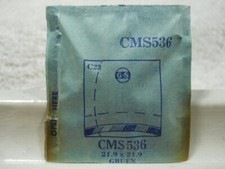 GS CMS536 Watch Crystal Fit Gruen Chateau - 21.9 x 21.9 mm Replacement / Repair