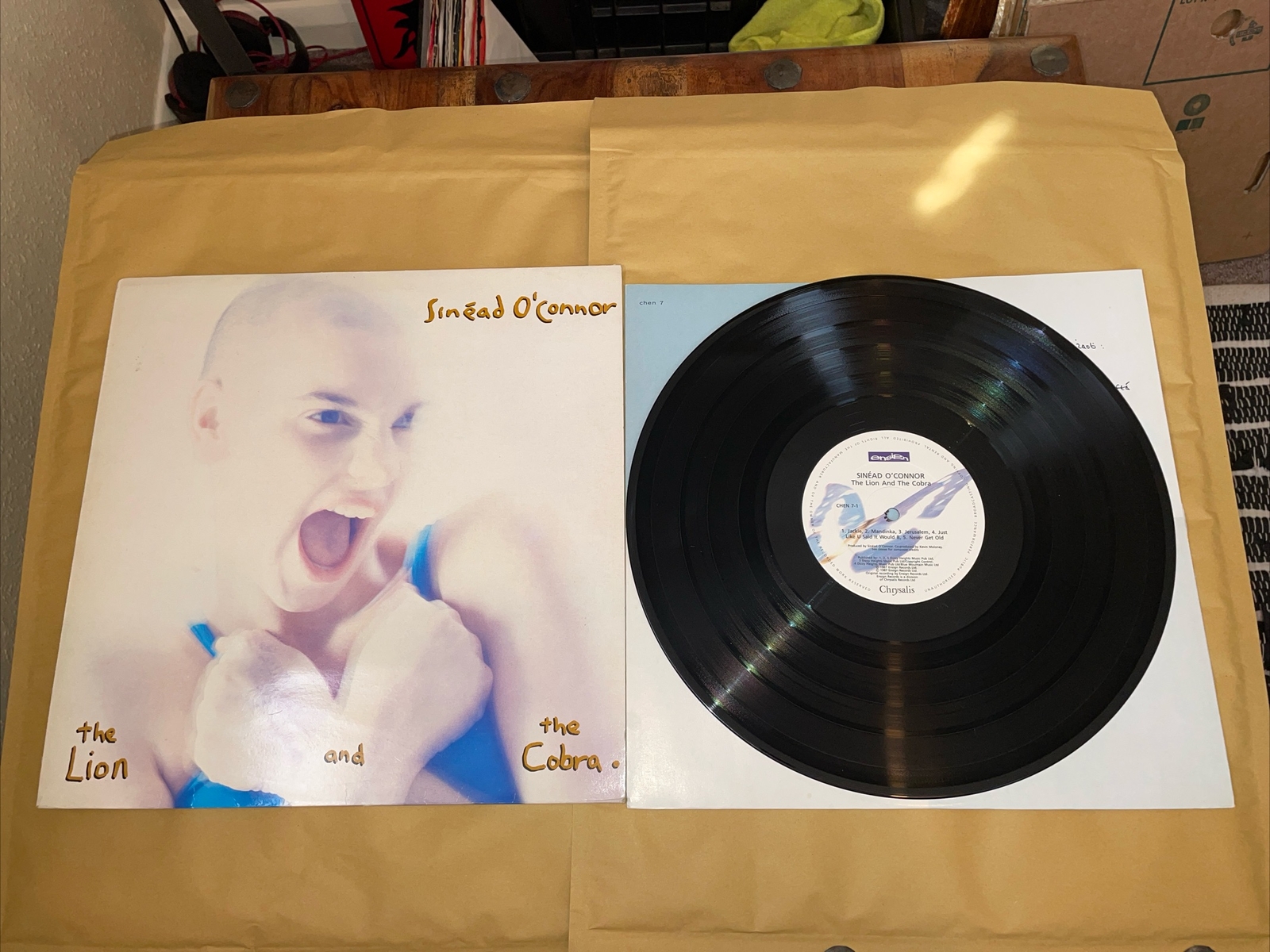 Sinéad O'Connor - The Lion And The Cobra - 12”lp 1987 A4/B4 Vgc+/ex 1st Press