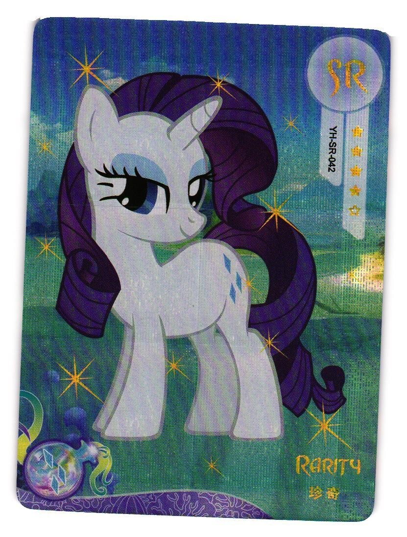 RARITY SR YH-NO1-042 Proxy My Little Pony CCG Card | eBay