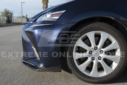 For 16-20 Lexus GS-Series JDM Lexon Style CARBON FIBER Front Bumper Lip Splitter - Bild 6 von 12