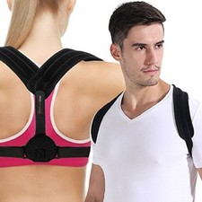 New Design Adjustable Posture Corrector Upper Back Pain Relief Support Light S-L