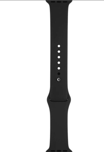 Apple Watch 44mm Sport Band With Space Grey Stainless Steel Pin - Black
