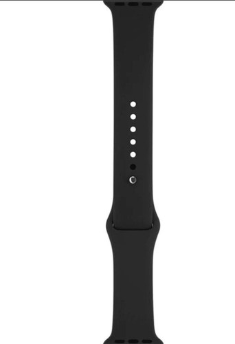 Apple Watch 44mm Sport Band With Space Grey Stainless Steel Pin - Black - Bild 1 von 2